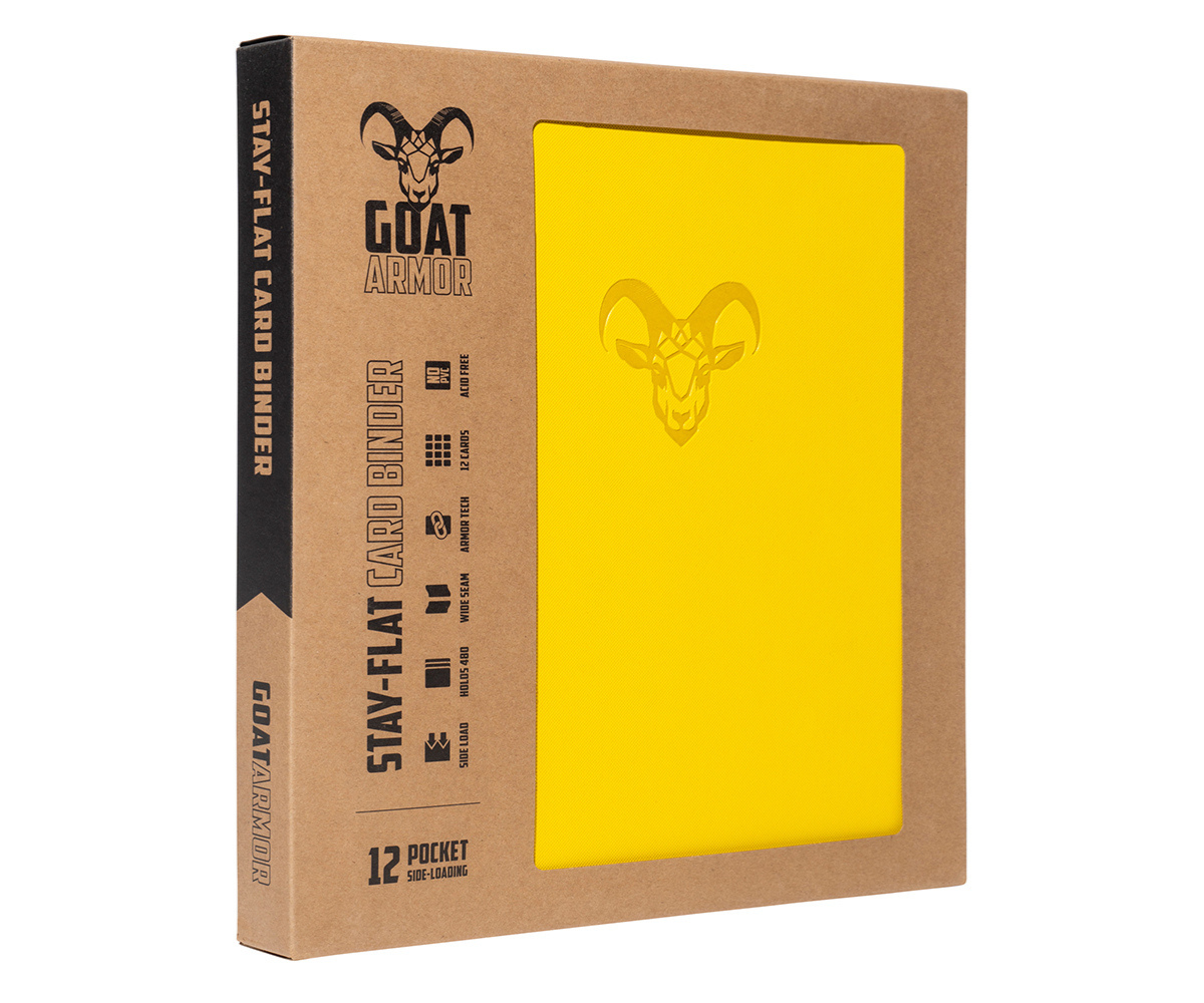 "Stay Flat" Card Binder